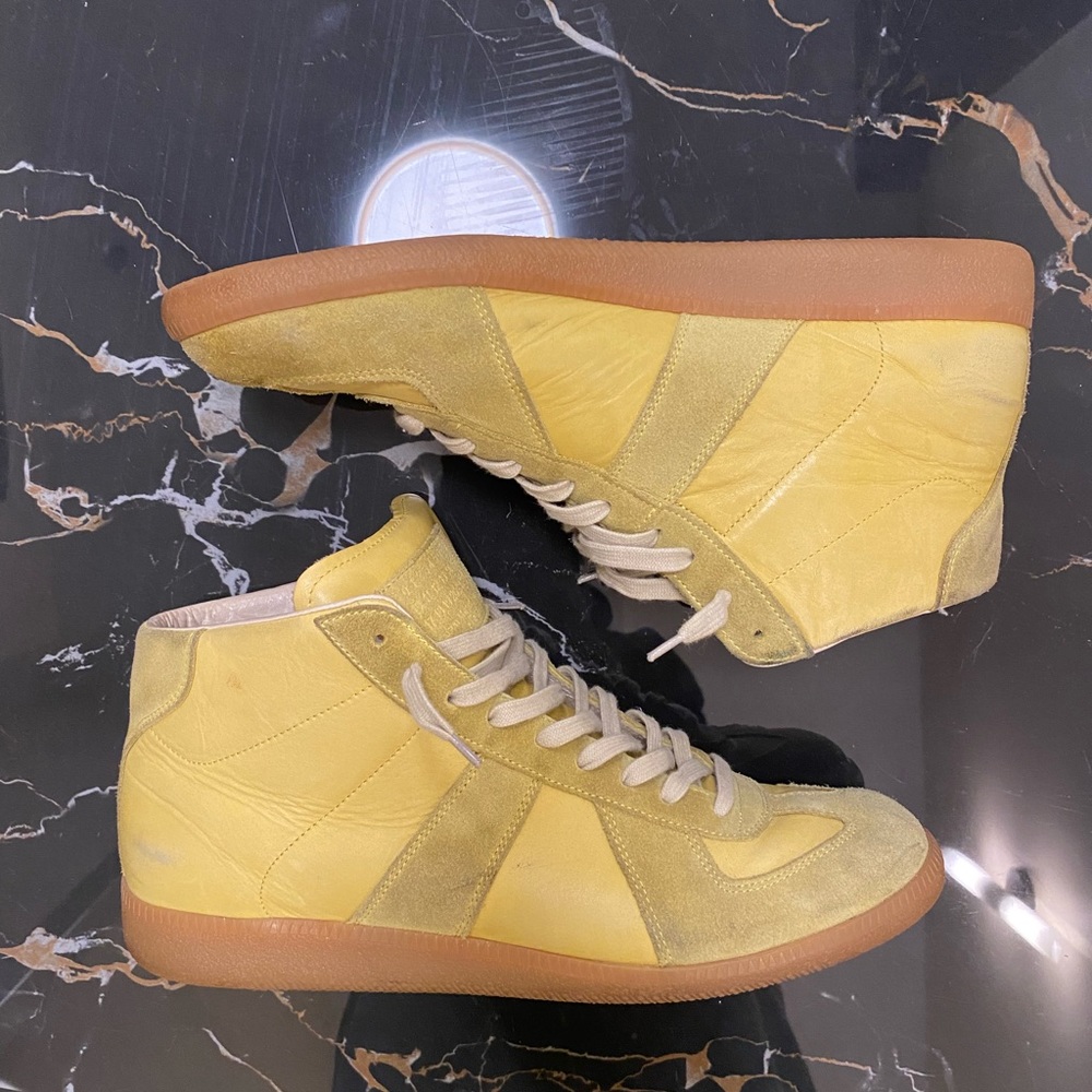 Maison Margiela Hi-Top Replica Yellow (RARE)